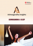 Ashwagandha and Sleep